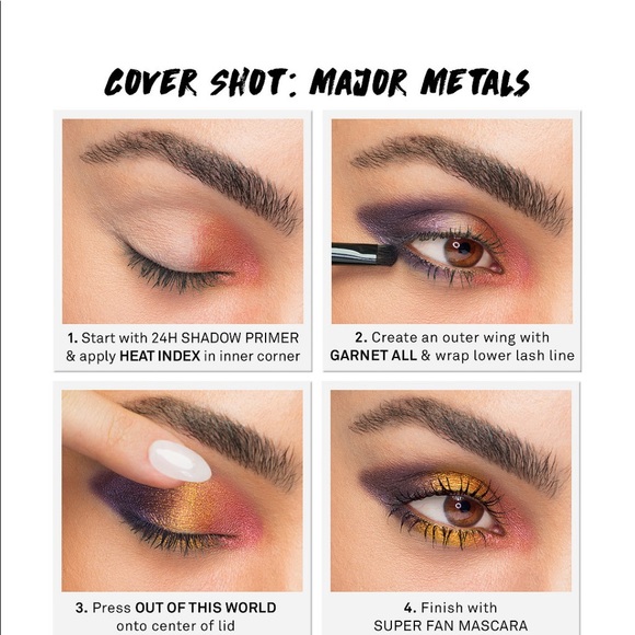 FINAL PRICE! Smashbox Major Metals Pallette - Picture 6 of 7